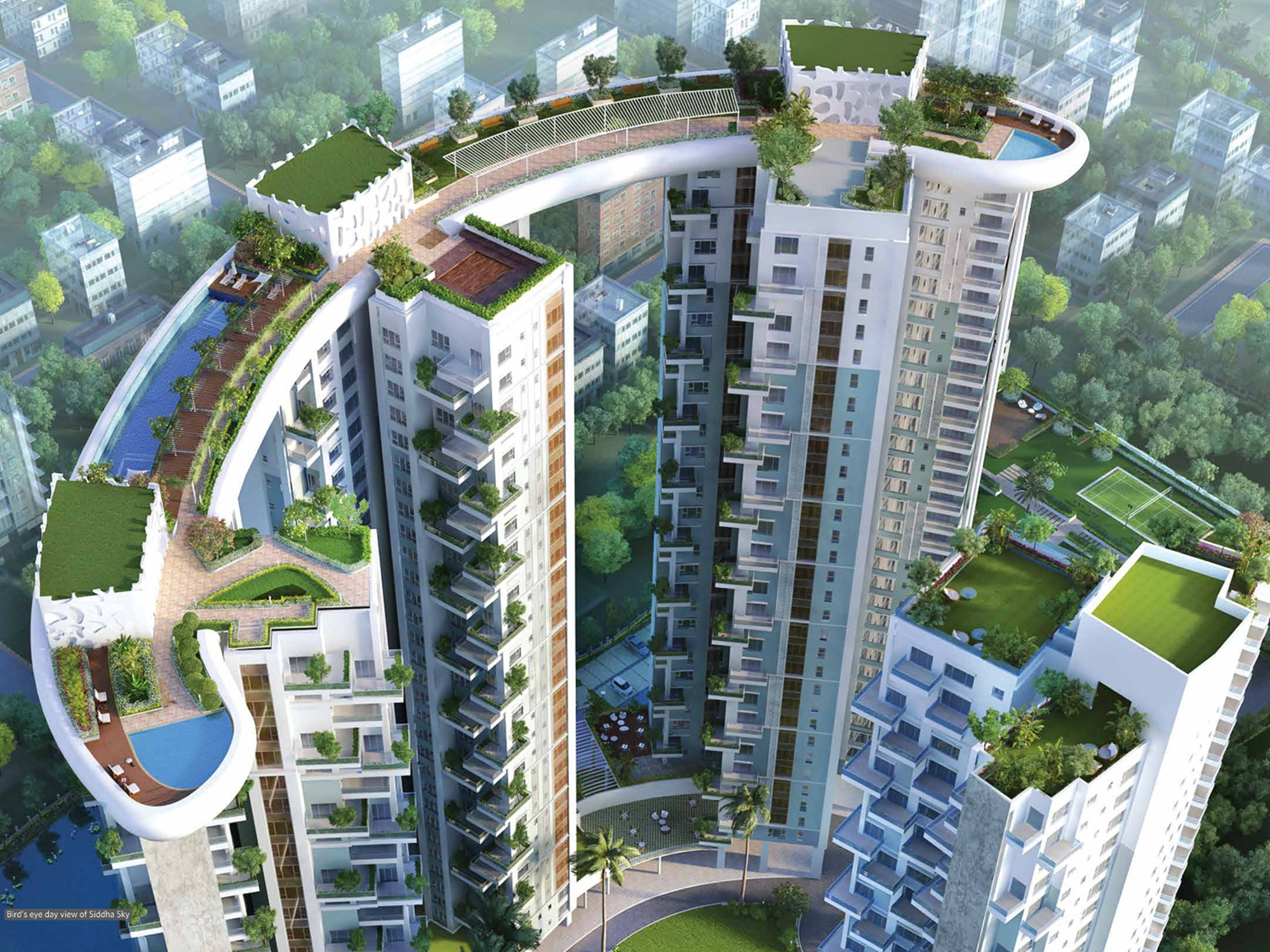 33A, Canal S Rd, Tiljala, Kolkata, West Bengal 700015 — 3 BHK Sky Walk Luxury Apartments — Canal South Rd, Kolkata - 700015, Kolkata